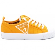  γυναικεία sneakers πορτοκαλί guess fl5kr4fab120-mango