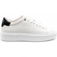  γυναικεία δερμάτινα sneaker λευκά ted baker 259140-white black