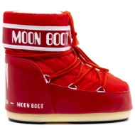  γυναικείες icon low nylon μπότες κόκκινες moon boot 14093400-009