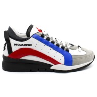  ανδρικά δερμάτινα legendary sneakers λευκά dsquared2 s24snm029913220001-m1424