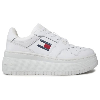 γυναικεία δερμάτινα retro basket σε προσφορά