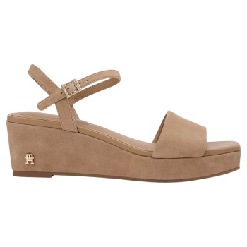 γυναικείες δερμάτινες πλατφόρμες μπεζ