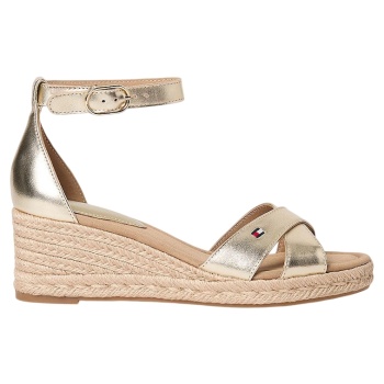 γυναικείες δερμάτινες πλατφόρμες χρυσές