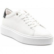  γυναικεία δερμάτινα sneaker λευκά ted baker 259140-white black