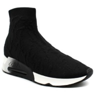  γυναικεία lab flock combo a sneakers μαύρα ash fw23s138250001-black