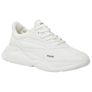  γυναικεία leon runn sneakers λευκά hugo 50512717-100