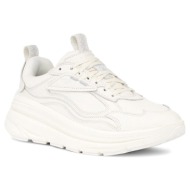  γυναικεία δερμάτινα ca1 sneakers λευκά ugg 1142630-wht