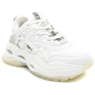  γυναικεία triplet hollow sneakers λευκά buffalo buf1630350-white