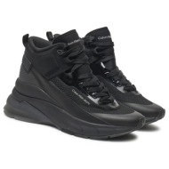  γυναικεία sneakers μαύρα calvin klein yw0yw01571-01r