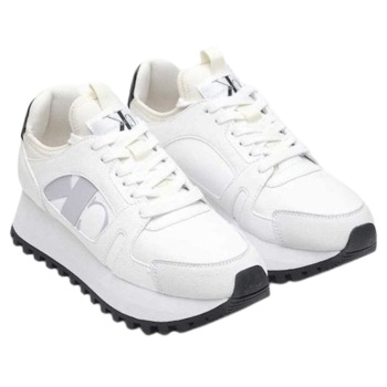 γυναικεία δερμάτινα runner sneakers