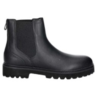  ανδρικά δερμάτινα draven μποτάκια μαύρα hugo 50552708-001