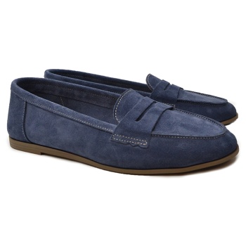 hawkins loafer 620002-f navy suede