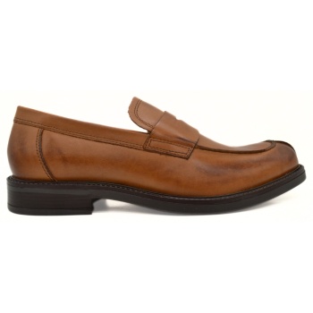 hawkins ανδρικο loafer ms65r07 brown 311