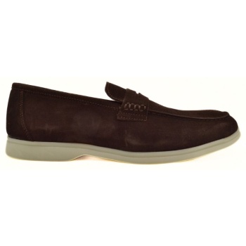 hawkins ανδρικο loafer dr30100 brown