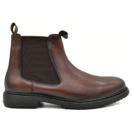  hawkins ανδρικο δερματινο μποτακι denmark sa4562 dk tan