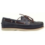  hawkins ανδρικο boat shoe 3000p-2 navy w.s.