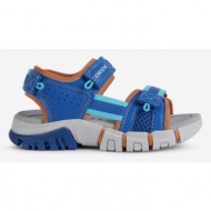  geox dynomix kids sandals blue