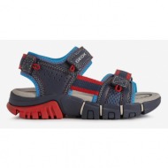  geox dynomix kids sandals blue