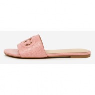  guess tashia slippers pink