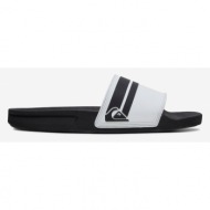  quiksilver rivi slippers black white