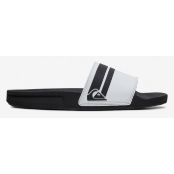 quiksilver rivi slippers black white σε προσφορά
