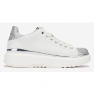  replay sneakers white silver