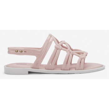 melissa boemia + salinas sandals pink