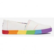  toms unity cupsole slip on white