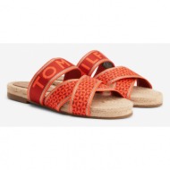  tommy hilfiger slippers red