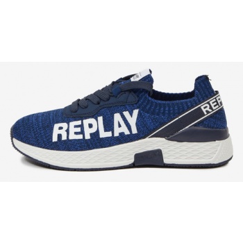 replay kids sneakers blue σε προσφορά