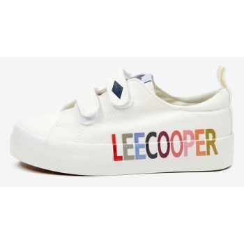lee cooper kids sneakers white