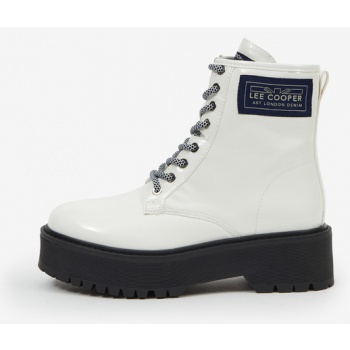 lee cooper ankle boots white σε προσφορά