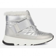  geox falena snow boots silver