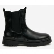  pepe jeans soda track chelsea ankle boots black