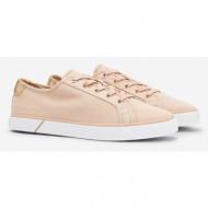  tommy hilfiger lace up vulc sneakers pink