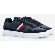  tommy hilfiger lightweight leather sneakers blue
