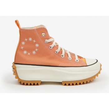 converse run star hike sneakers orange σε προσφορά