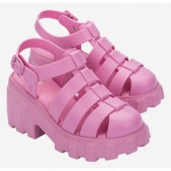  melissa megan sandals pink