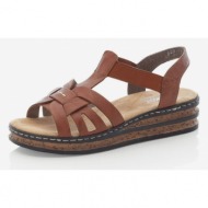  rieker sandals brown