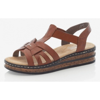 rieker sandals brown σε προσφορά