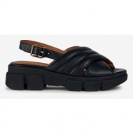  geox sandals black