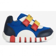 geox kids ankle boots blue