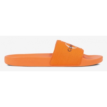 calvin klein jeans slippers orange σε προσφορά
