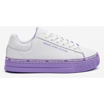 versace jeans couture sneakers white σε προσφορά
