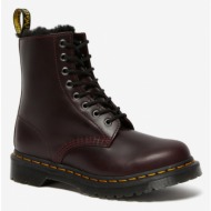  dr. martens 1460 serena 8 eye ankle boots red