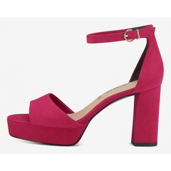 tamaris sandals pink σε προσφορά