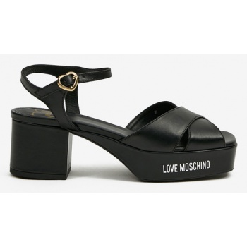 love moschino sandals black σε προσφορά