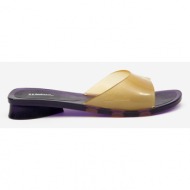  melissa the real jelly kim slippers violet