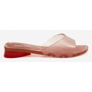  melissa the real jelly kim slippers pink