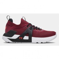  under armour project rock marathon sneakers red